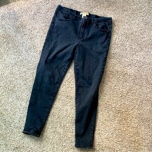 Democracy AbTechnology grayish black skinny jeans
